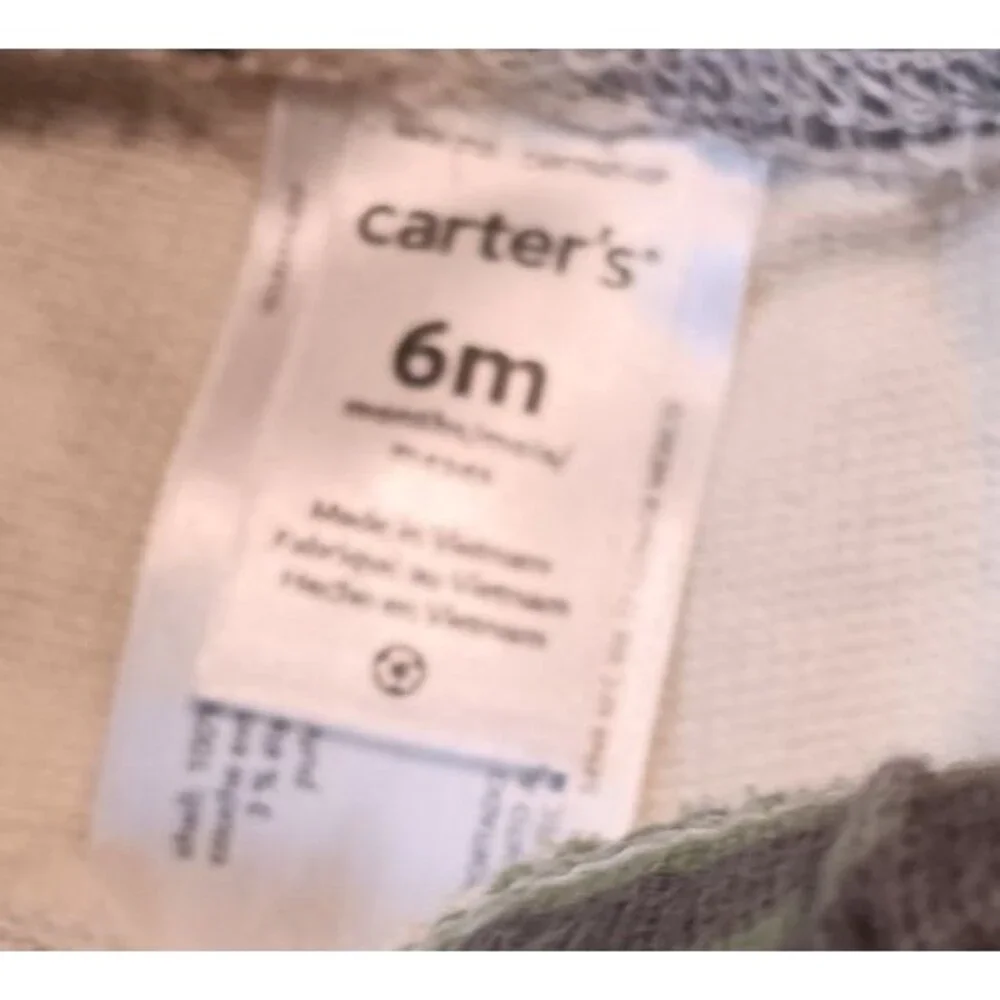 Carter’s Boy Pajama Bottom Size 6 Months